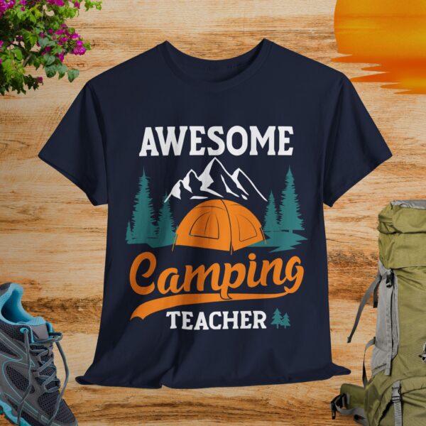 Camping Teacher Unisex T-Shirt - Image 6