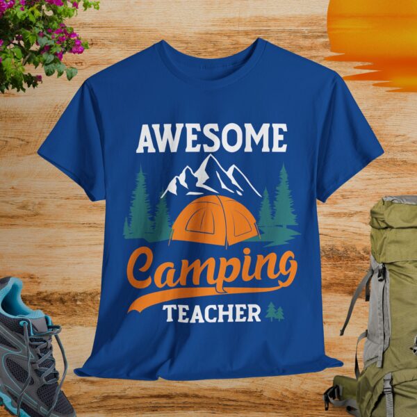 Camping Teacher Unisex T-Shirt - Image 2