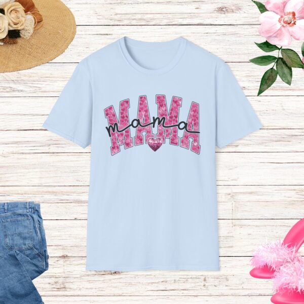 Valentine Mama Softstyle T-Shirt - Image 4